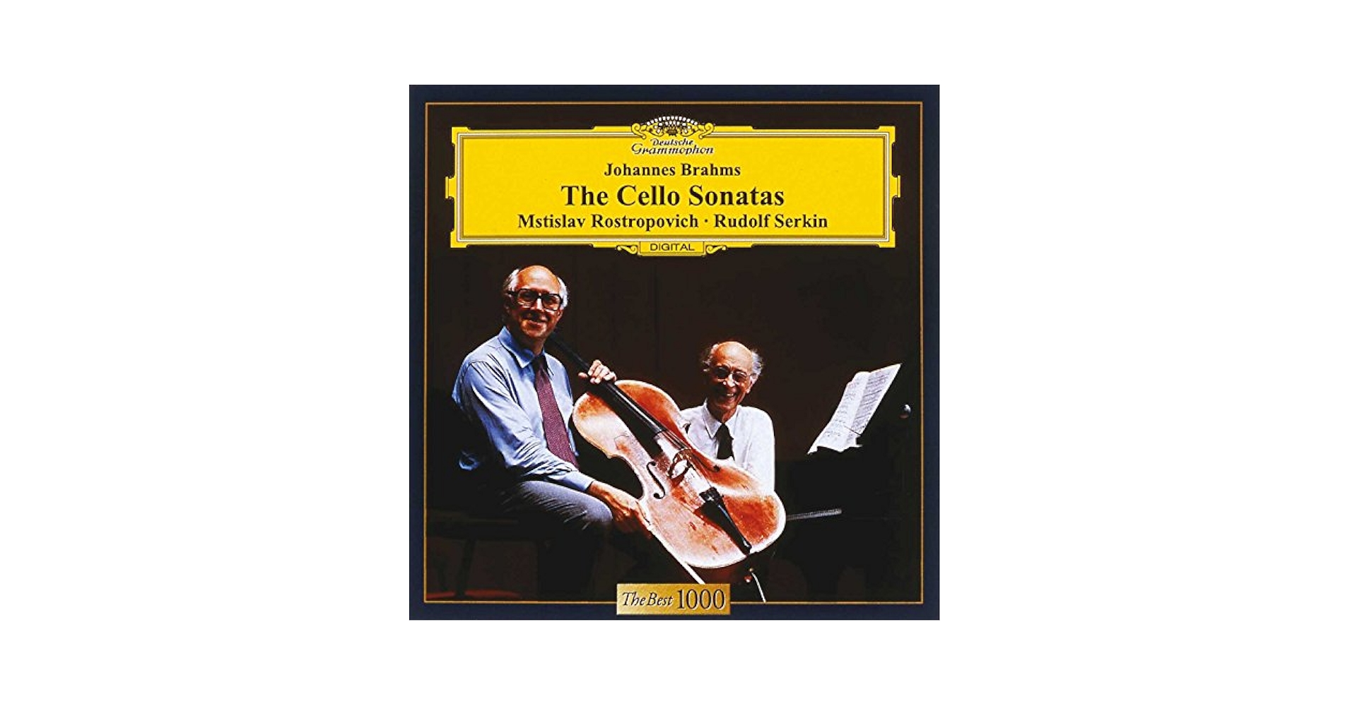 Johannes Brahms, Mstislav Rostropovich, Rudolf Serkin